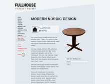 Tablet Screenshot of fullhousemodern.com